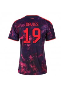 Bayern Munich Alphonso Davies #19 Jalkapallovaatteet Naisten Kolmaspaita 2026-27 Lyhythihainen